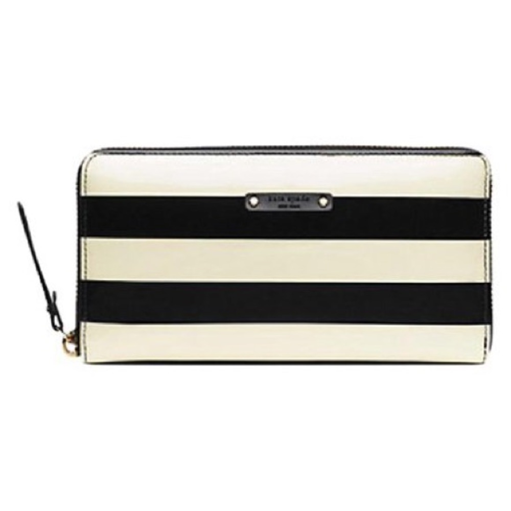 NEW Kate spade neda penn valley wallet, striped